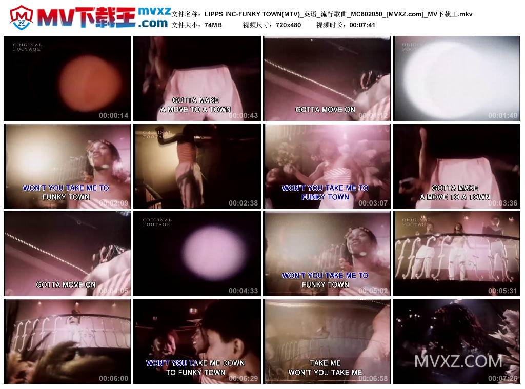 LIPPS INC-FUNKY TOWN(MTV)_英语_流行歌曲_MC802050